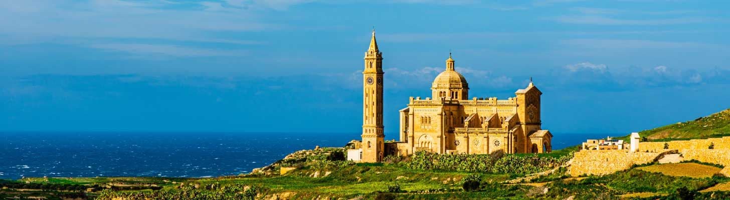 Ta' Pinu Basilica in Gozo, Malta
