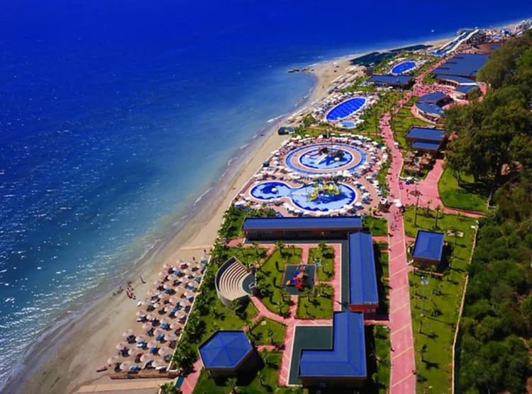 Beach, Eftalia Splash Resort, Antalya