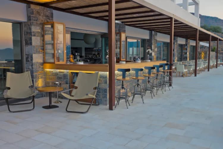Bar, Royal Marmin Bay Boutique & Art Hotel, Crete