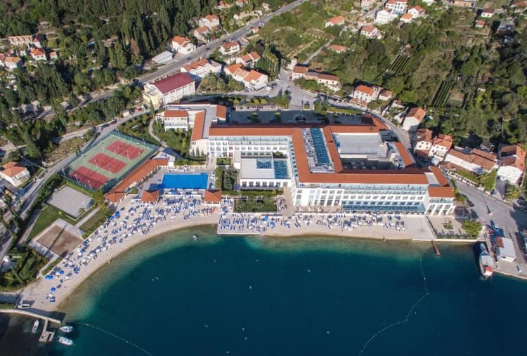 Beach, Admiral Grand Hotel, Dubrovnik