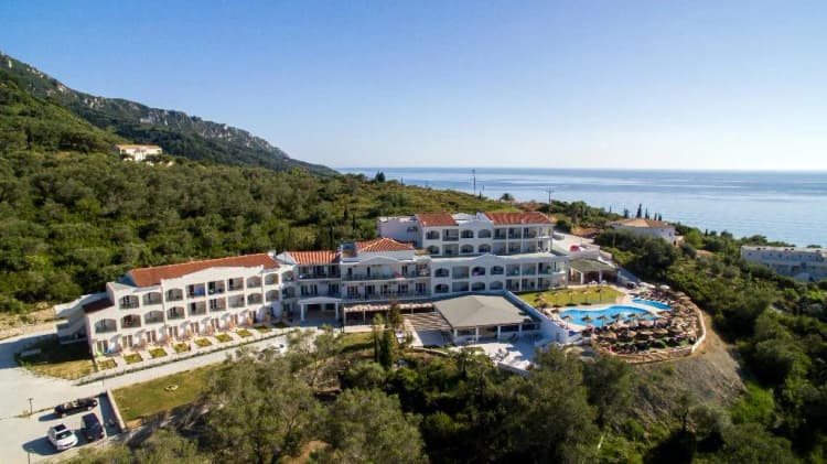 General view, Saint George Palace, Corfu