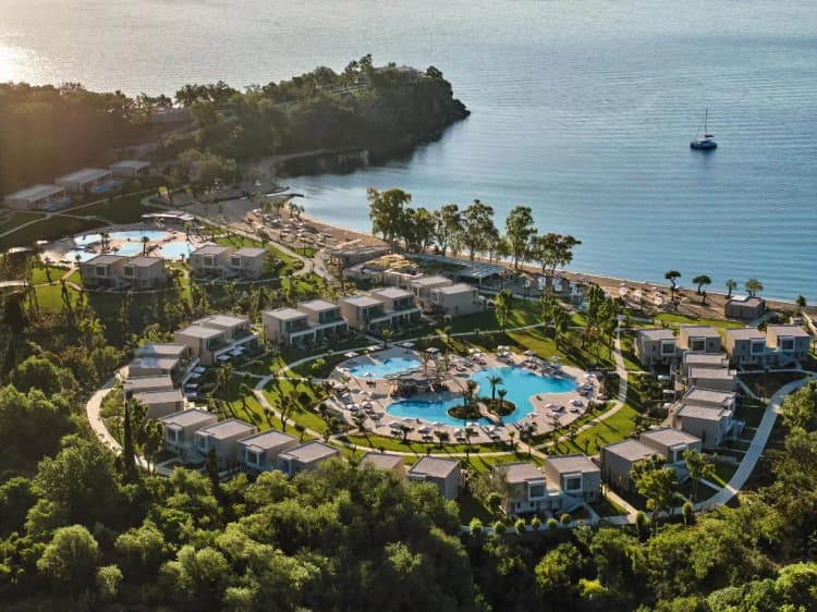 General view, Ikos Odisia, Corfu