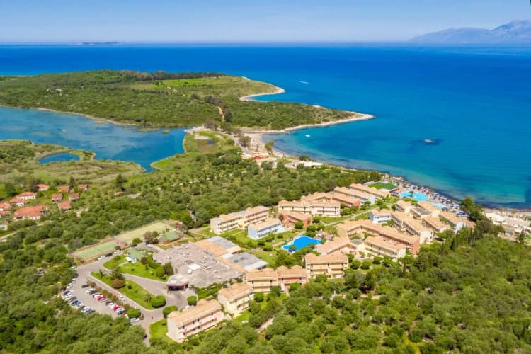 General view, Mareblue Beach, Corfu