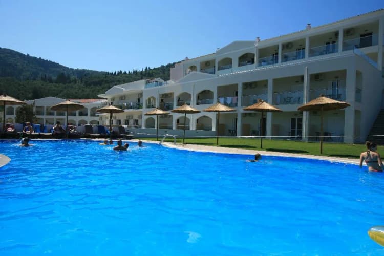Beach, Saint George Palace, Corfu